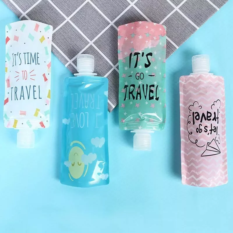 Portable 100ml Liquid Dispensing Bag Shampoo Storage Bag Candy Color Lotion Packing Bottles Squeeze Travel Makeup Container
Portable 100ml Liquid Dispensing Bag Shampoo Storage Bag Candy Color Lotion Packing Bottles Squeeze Travel Makeup Container