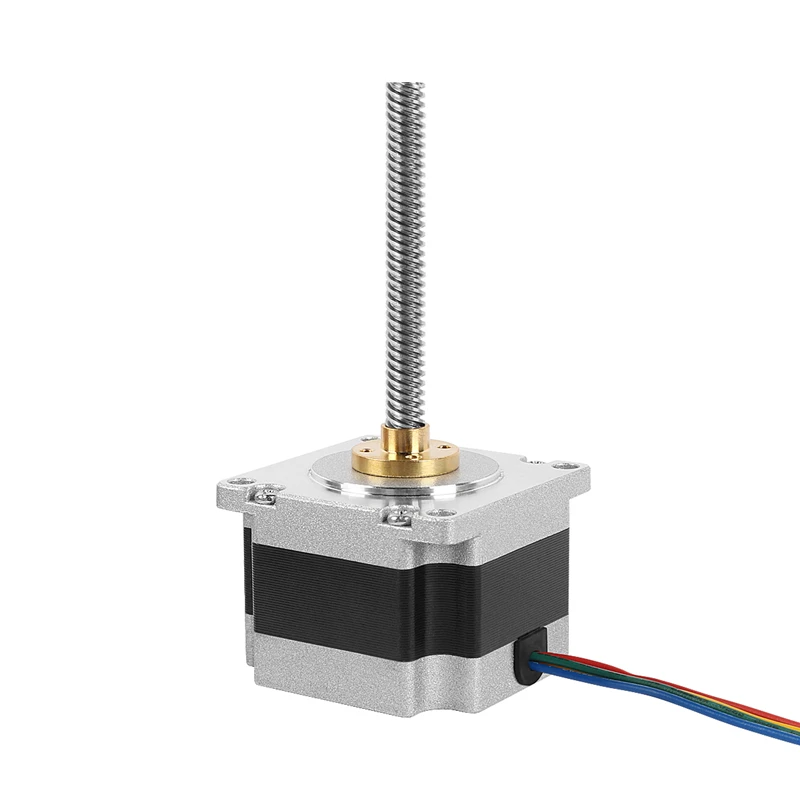 57 linear screw stepping motor/41mm high/1.7A/screw 200mm/23HD41001Y 
57 linear screw stepping motor/41mm high/1.7A/screw 200mm/23HD41001Y