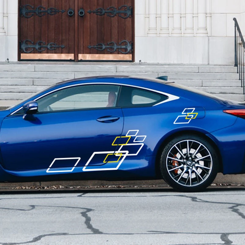 2 шт. adesivo для авто entrambi i lati Body Auto vinile, элегантная пленка, персонализированное украшение для автомобиля, сделай сам da te Sport S
2 шт. adesivo для авто entrambi i lati Body Auto vinile, элегантная пленка, персонализированное украшение для автомобиля, сделай сам da te Sport S