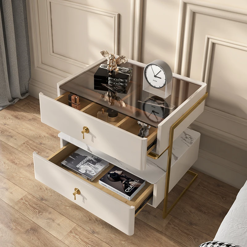 Настольное стекло Advanced Sense светильник Роскошная и простая современная спальня полный набор с блокировкой отпечатков пальцев прикроватный шкаф
Настольное стекло Advanced Sense светильник Роскошная и простая современная спальня полный набор с блокировкой отпечатков пальцев прикроватный шкаф