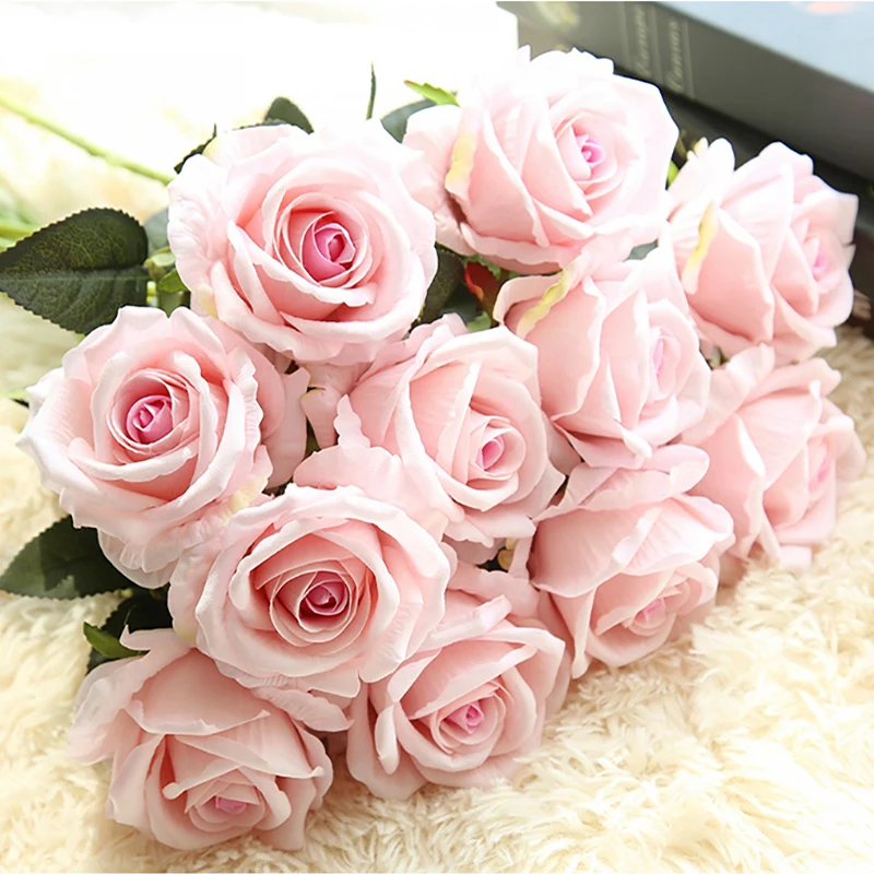 Rose Artificial Flower Wedding Decorations Simulation Plant Valentines Day Wedding Fake Flowers for Home Decoration Table Crafts
Rose Artificial Flower Wedding Decorations Simulation Plant Valentines Day Wedding Fake Flowers for Home Decoration Table Crafts