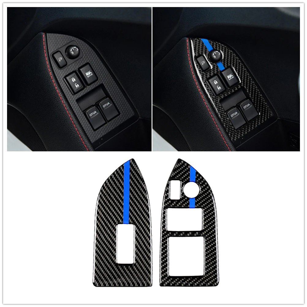 Window Switch Control Cover Trim For Subaru BRZ Toyota 86 2013-2017 Carbon Fiber Car Interior Button Panel Sticker Strip Bezel 
Window Switch Control Cover Trim For Subaru BRZ Toyota 86 2013-2017 Carbon Fiber Car Interior Button Panel Sticker Strip Bezel