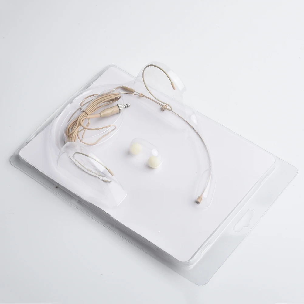 Double Earhook Headset Mic 3.5mm Plug Headworn Microphone For Sennheiser Wireless System Omnidirectional Microphone For Teach
Double Earhook Headset Mic 3.5mm Plug Headworn Microphone For Sennheiser Wireless System Omnidirectional Microphone For Teach