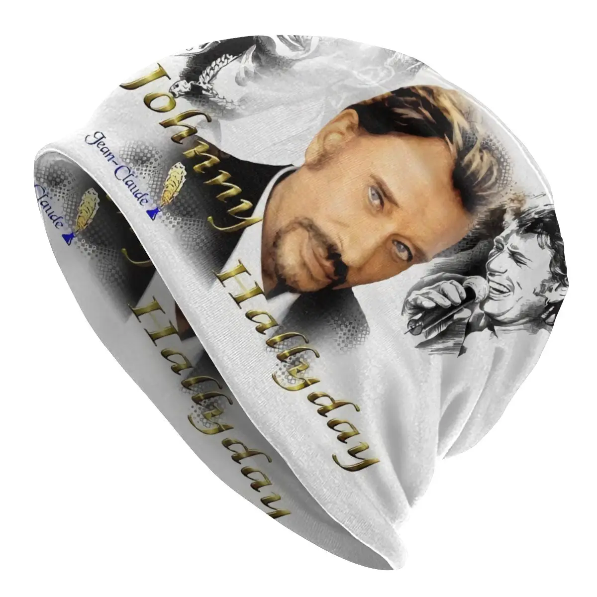 Cool Winter Warm Women Men Knit Hat Unisex Adult Rock Johnny Hallyday Skullies Beanies Caps French Singer Bonnet Hats
Cool Winter Warm Women Men Knit Hat Unisex Adult Rock Johnny Hallyday Skullies Beanies Caps French Singer Bonnet Hats