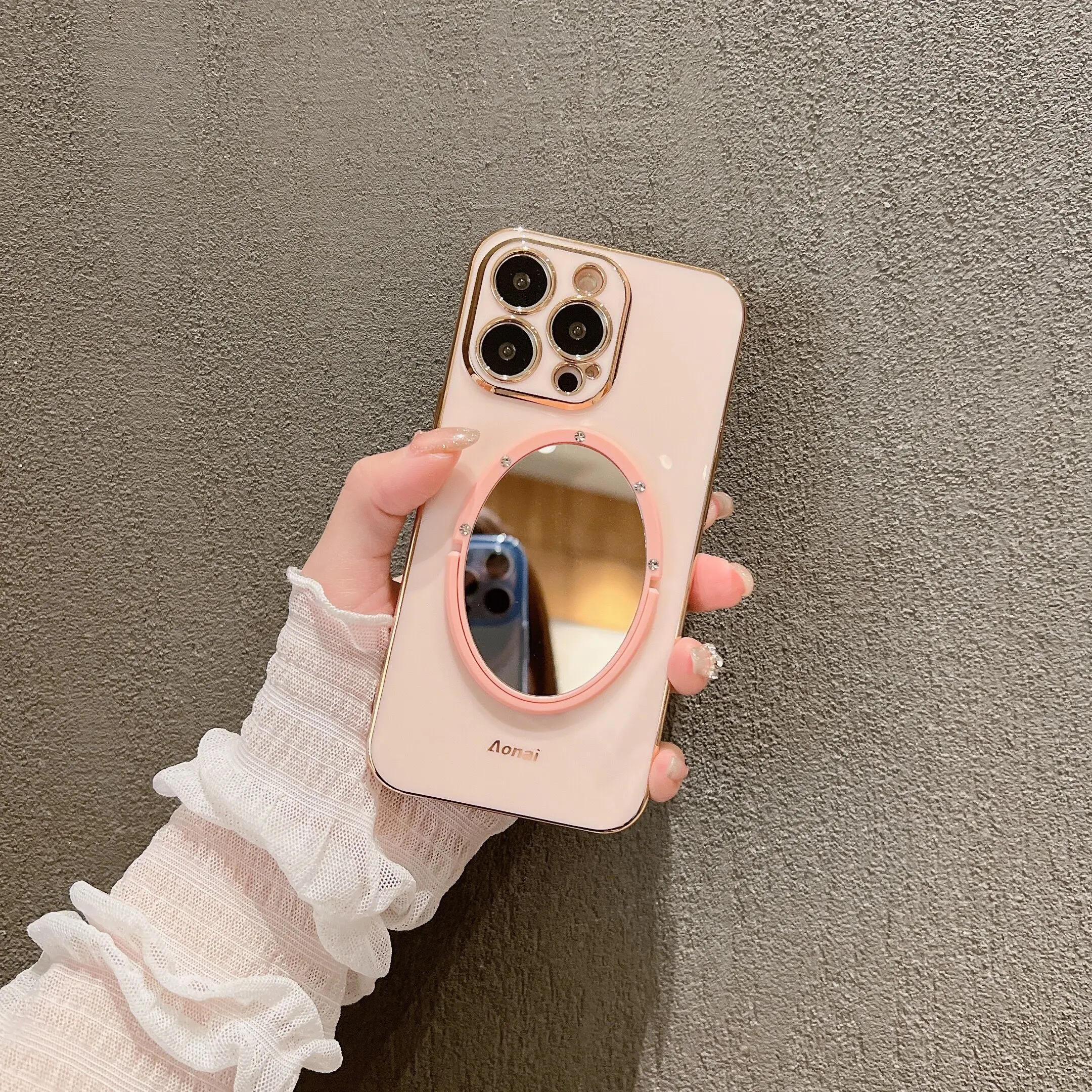 Fashion Folding Stand Makeup Mirror Female Soft Case For Iphone 11 12 13 Pro Max 7 8 Plus Xr X Xs Se 2020 Anti-drop Cover Fundas
Fashion Folding Stand Makeup Mirror Female Soft Case For Iphone 11 12 13 Pro Max 7 8 Plus Xr X Xs Se 2020 Anti-drop Cover Fundas