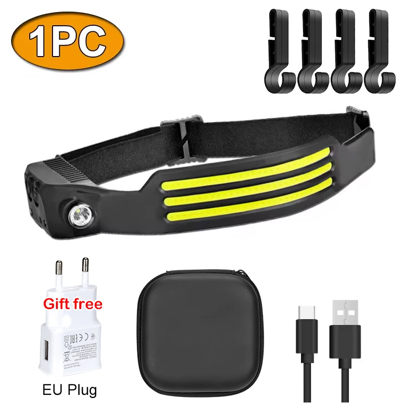 Налобный фонарь COB+XPE CB-689-3 белый
Налобный фонарь COB+XPE CB-689-3 белый