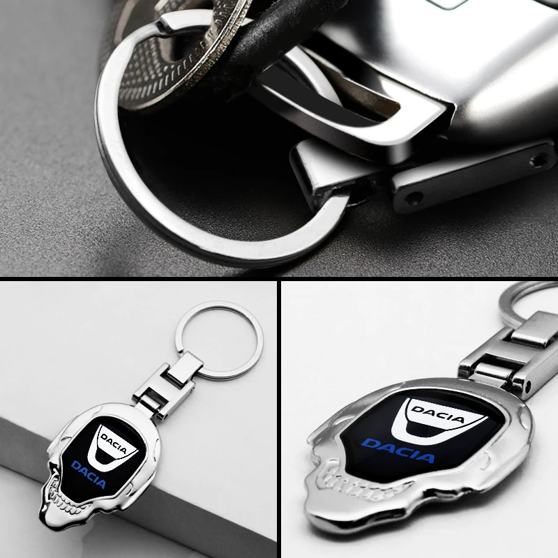 1PC New 3D Metal Car Key Holder Key Rings Key Chain Car KeyChain For Dacia Duster Lodgy Sandero Stepway Dokker Logan Accessories
1PC New 3D Metal Car Key Holder Key Rings Key Chain Car KeyChain For Dacia Duster Lodgy Sandero Stepway Dokker Logan Accessories