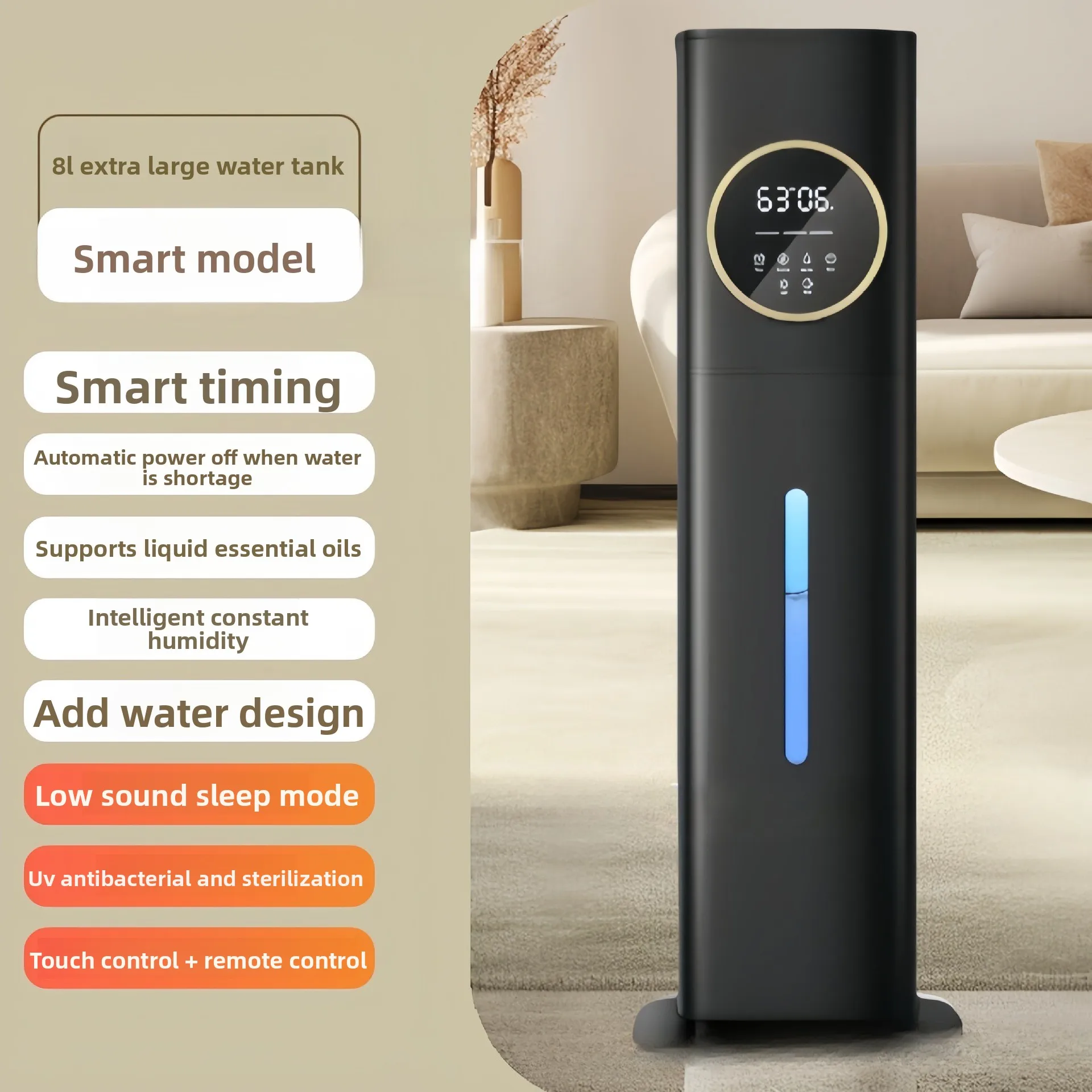 Увлажнители для спальни Увлажнитель для большой комнаты с диффузором эфирного масла Наполнение сверху Увлажнители с прохладным туманом для всего дома
Увлажнители для спальни Увлажнитель для большой комнаты с диффузором эфирного масла Наполнение сверху Увлажнители с прохладным туманом для всего дома