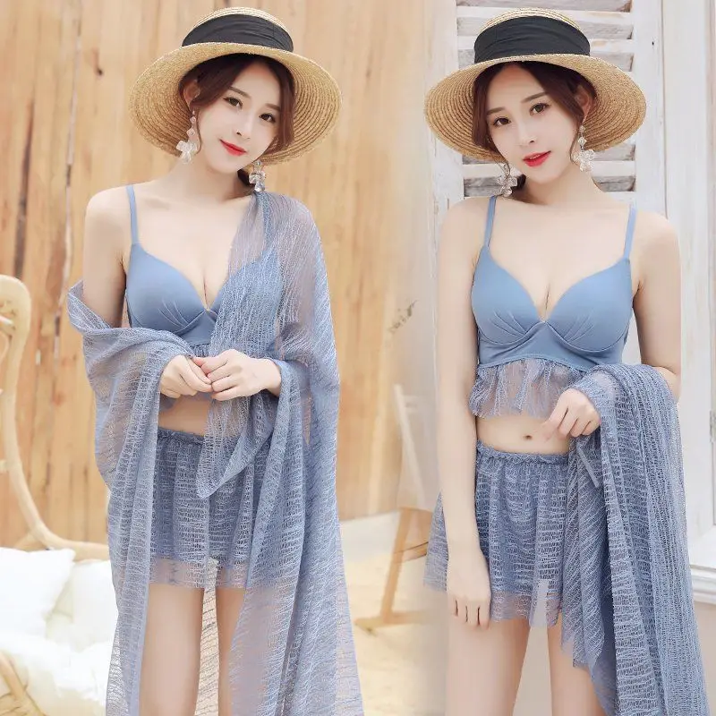 Disney Swimsuit female sexy bikini three piece split flat corner skirt hot spring hot spring Korean sexy swimsuit
Disney Swimsuit female sexy bikini three piece split flat corner skirt hot spring hot spring Korean sexy swimsuit