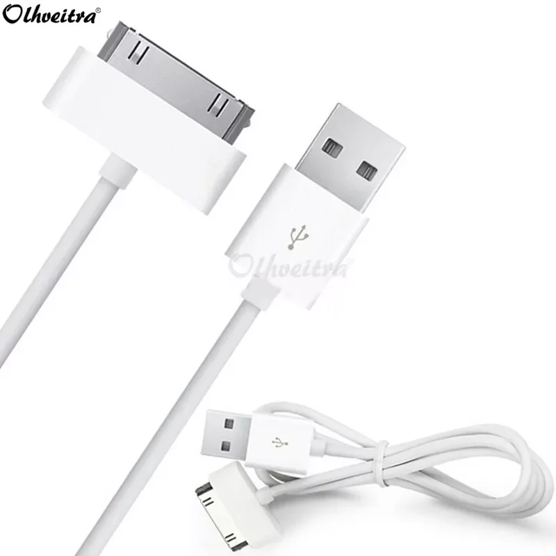 Olhveitra 30 Pin USB Data Cable Wire For Charging iPhone 4 4s 3GS 3G 4 s iPod Nano iPad 2 3 Phone Charger Cable Cargador Kabel
Olhveitra 30 Pin USB Data Cable Wire For Charging iPhone 4 4s 3GS 3G 4 s iPod Nano iPad 2 3 Phone Charger Cable Cargador Kabel