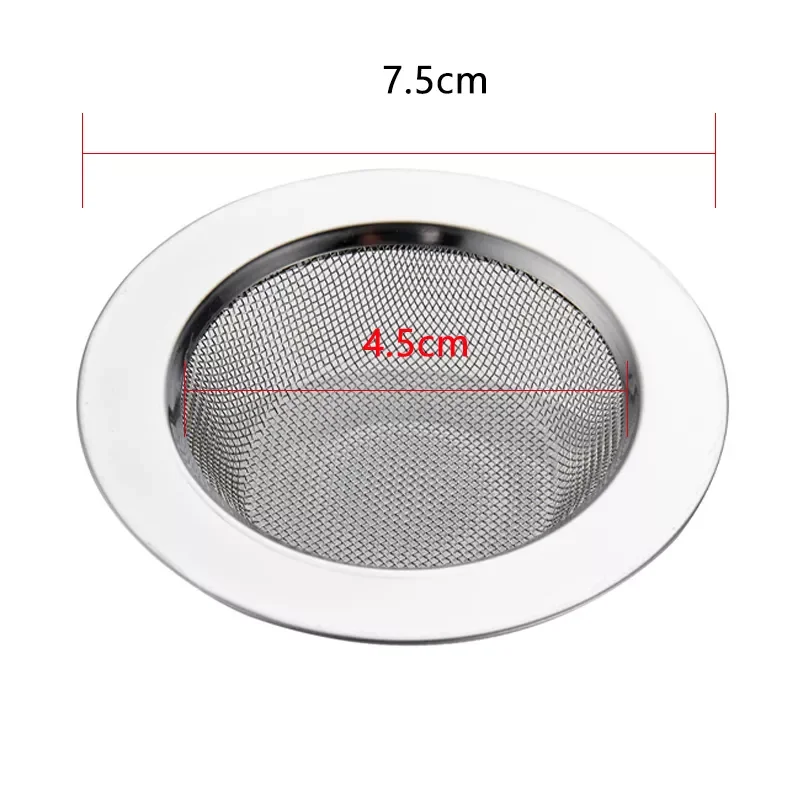 1PCS Stainless Steel Bathtub Hair Catcher Stopper Shower Drain Hole Filter Trap Kitchen Metal Sink Strainer Floor Drain Tools
1PCS Stainless Steel Bathtub Hair Catcher Stopper Shower Drain Hole Filter Trap Kitchen Metal Sink Strainer Floor Drain Tools