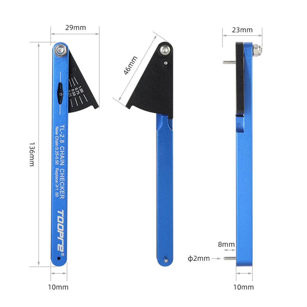 1pcs Bike Chain Detector Chain Detector Wear Indicator Wear Measurement TOOPRE Bicycle Chain Tester 100% Brand New
1pcs Bike Chain Detector Chain Detector Wear Indicator Wear Measurement TOOPRE Bicycle Chain Tester 100% Brand New