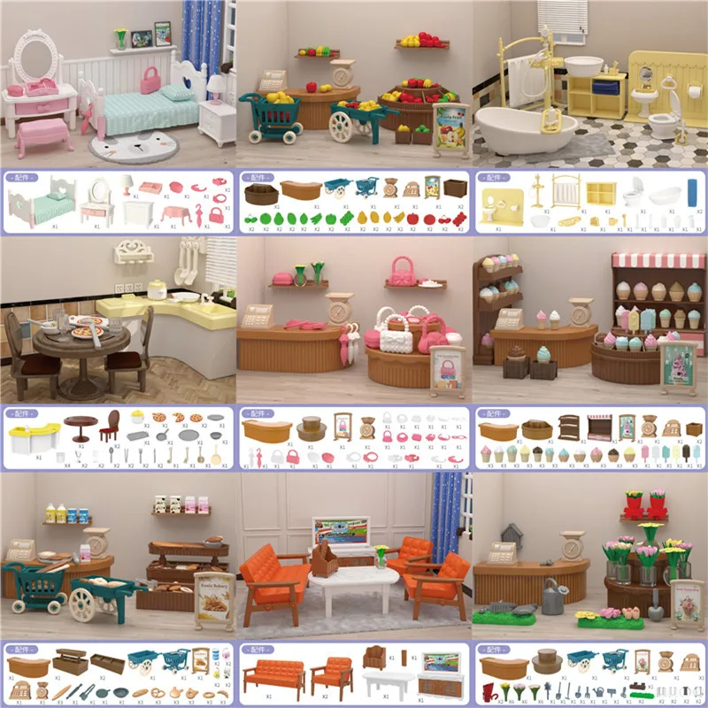 Doll House Decoration Miniature Home Bedroom Kitchen Pocket Series Scene Decoration Surface Mini Decoration Food and Play Scene
Doll House Decoration Miniature Home Bedroom Kitchen Pocket Series Scene Decoration Surface Mini Decoration Food and Play Scene