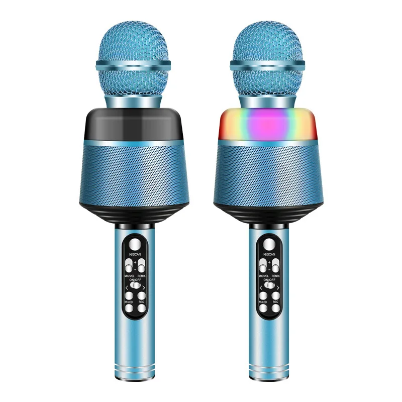 Professional Wireless Bluetooth Karaoke Microphone Colorful Lighting Singing Recorder Music Player For Ktv Birthday Party
Professional Wireless Bluetooth Karaoke Microphone Colorful Lighting Singing Recorder Music Player For Ktv Birthday Party