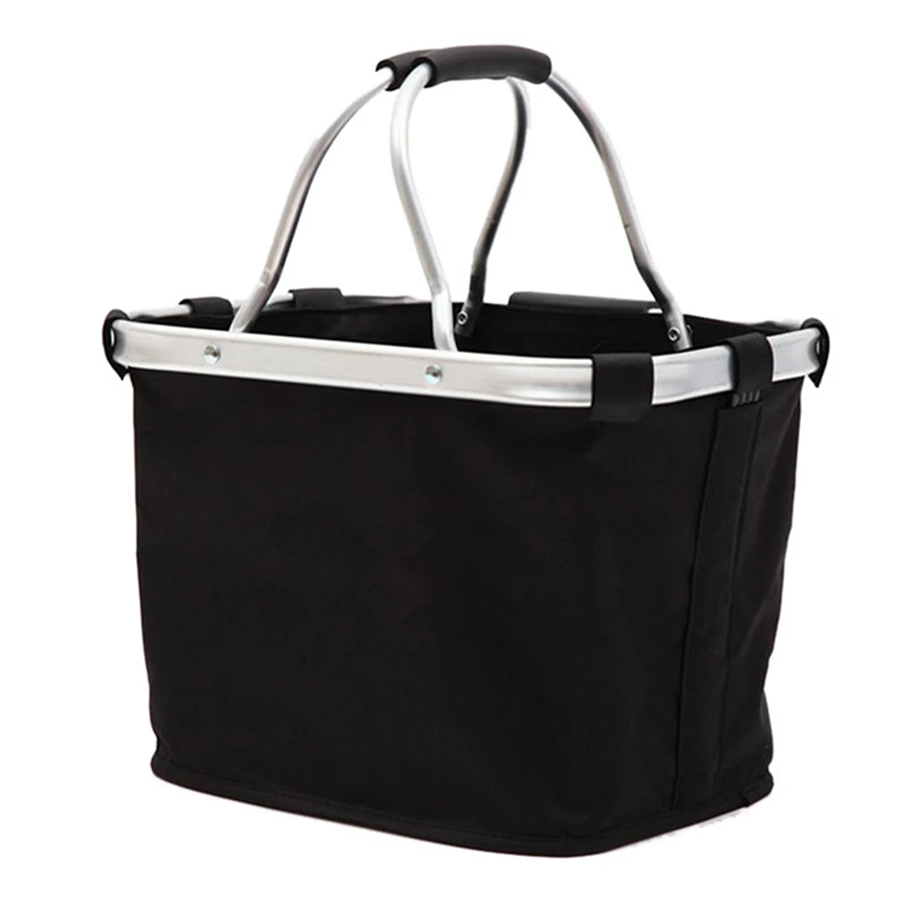 Bicycle Front Basket Foldable Pouch Waterproof Aluminum Carrying Holder Bag Cycling Shopping Accessories 5KG Load
Bicycle Front Basket Foldable Pouch Waterproof Aluminum Carrying Holder Bag Cycling Shopping Accessories 5KG Load