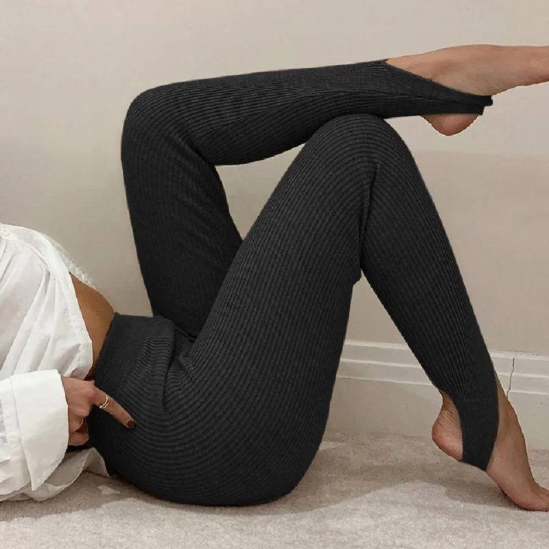 Beige Ribbed Knit Leggings Women High Waist Cotton Fitness Basic Pants Casual Spring New All-Match Female Skinny Leggings
Beige Ribbed Knit Leggings Women High Waist Cotton Fitness Basic Pants Casual Spring New All-Match Female Skinny Leggings