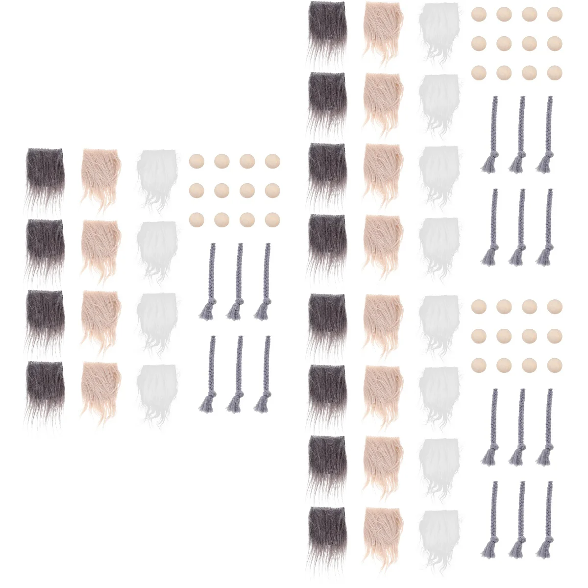 3 Sets Beard Material for Gnome Fluffy Gnome Beard Material Pre-cut Gnome Beard for Co-worker Families Friends
3 Sets Beard Material for Gnome Fluffy Gnome Beard Material Pre-cut Gnome Beard for Co-worker Families Friends