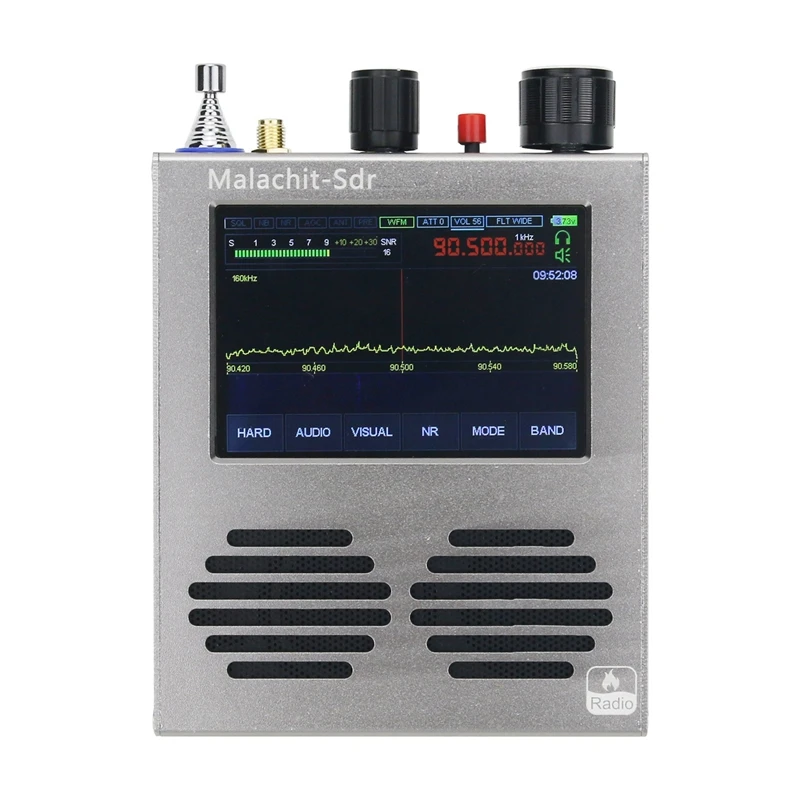 50KHz-2GHz Malahit-SDR Receiver DSP Radio Receiver Contact Screen with 5000MAh Battery Support Mode AM SSB NFM
50KHz-2GHz Malahit-SDR Receiver DSP Radio Receiver Contact Screen with 5000MAh Battery Support Mode AM SSB NFM