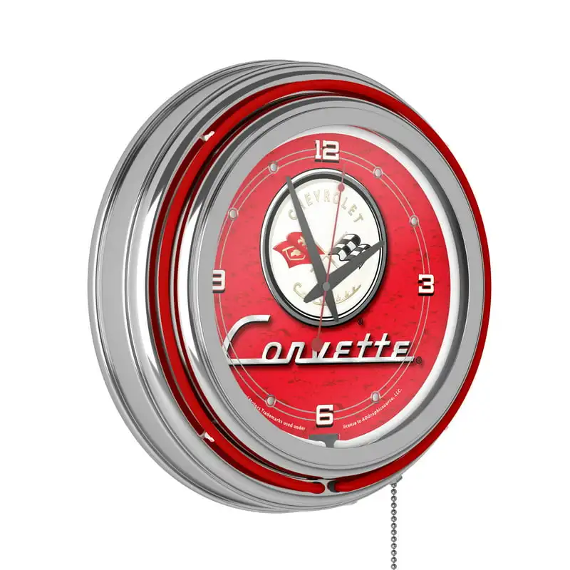 Illuminated Stylish 14-Inch Red Illuminated C1 Neon Clock- Home, Office & Room Decoration.
Illuminated Stylish 14-Inch Red Illuminated C1 Neon Clock- Home, Office & Room Decoration.