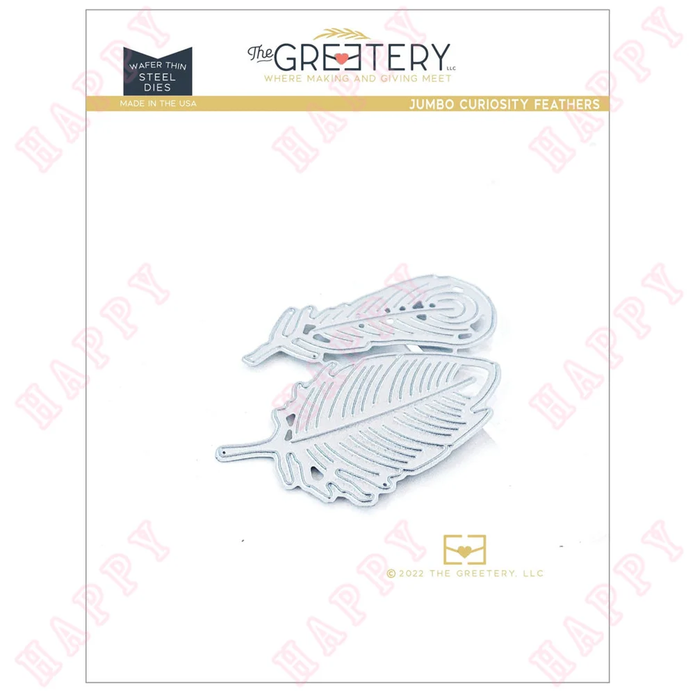 Metal Cutting Dies Jumbo Curiosity Feathers Scrapbook Diary Decoration Paper Craft Embossing Template DIY Greeting Card Handmade
Metal Cutting Dies Jumbo Curiosity Feathers Scrapbook Diary Decoration Paper Craft Embossing Template DIY Greeting Card Handmade