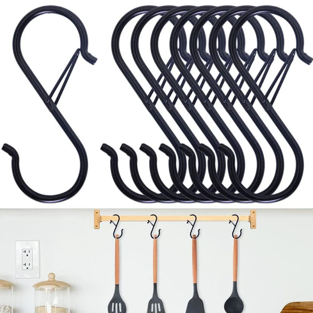 18pcs Drilling Free Heavy Duty S Shaped Hook Hanging Storage Indoor Carbon Steel
18pcs Drilling Free Heavy Duty S Shaped Hook Hanging Storage Indoor Carbon Steel