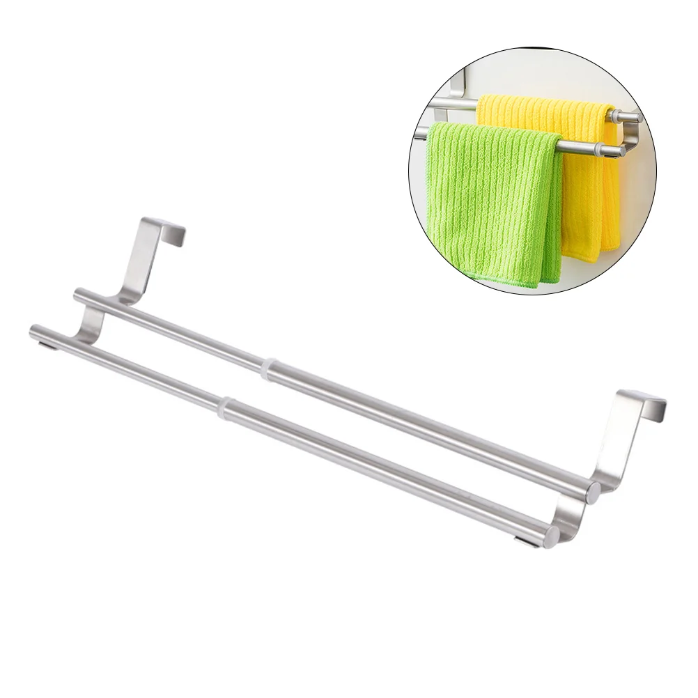 1pc Stainless Steel Towel Hanger Over The Door Towel Bar Bathroom Towel Hanger Over The Cabinet Towel Hanger Kitchen Dish Rack
1pc Stainless Steel Towel Hanger Over The Door Towel Bar Bathroom Towel Hanger Over The Cabinet Towel Hanger Kitchen Dish Rack