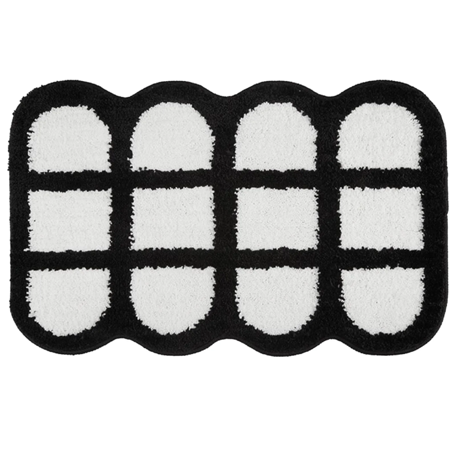 Washable Half Circle Sunflower Dry Quickly Soft Indoor Floor Home Decoration Bathroom Rugs Black White Water Absorption Funny
Washable Half Circle Sunflower Dry Quickly Soft Indoor Floor Home Decoration Bathroom Rugs Black White Water Absorption Funny