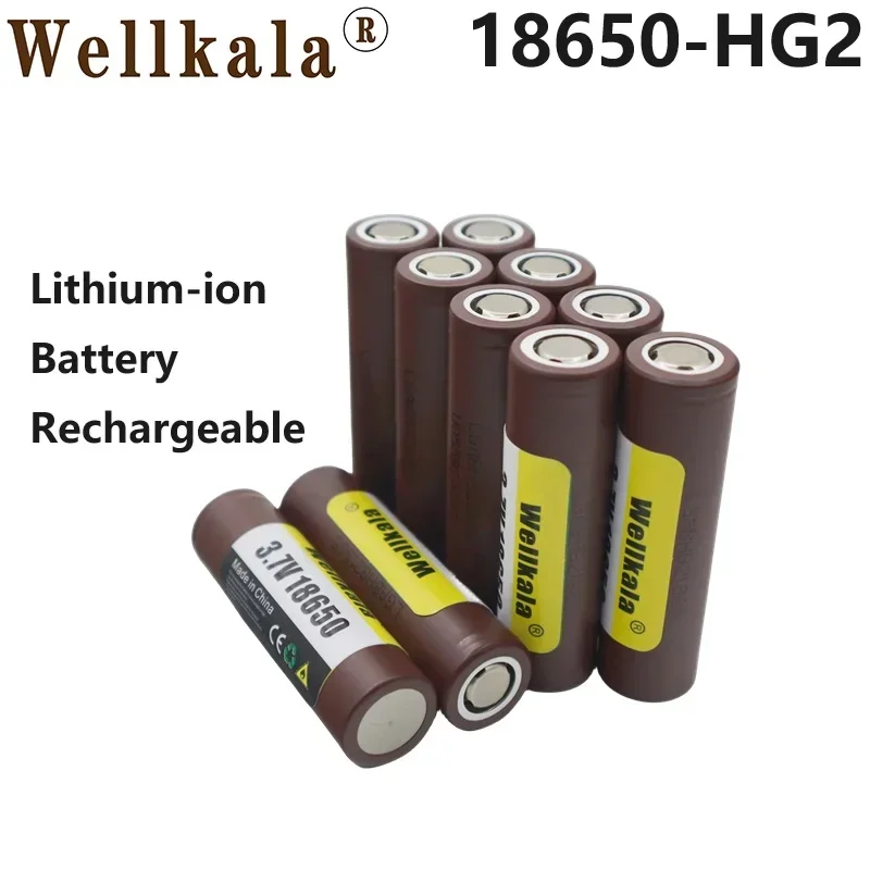 Aviation Arrival 18650 Battery HG2 30A Discharge 3.7V Rechargeable Lithium Ion Charger for Flashlights, Inverters, Drones, Etc
Aviation Arrival 18650 Battery HG2 30A Discharge 3.7V Rechargeable Lithium Ion Charger for Flashlights, Inverters, Drones, Etc