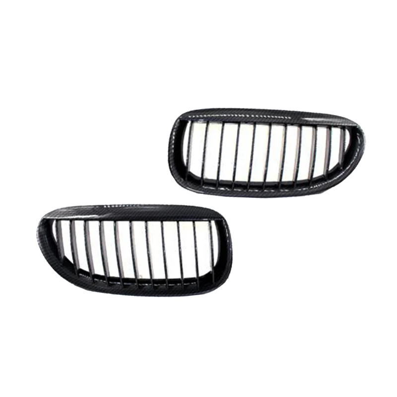 51137077931 51137077932 1 Pair Carbon Fiber Style Front Bumper Kidney Grille Fit for BMW 6-Series E63 E64 Cabrio M6 2006-2010
51137077931 51137077932 1 Pair Carbon Fiber Style Front Bumper Kidney Grille Fit for BMW 6-Series E63 E64 Cabrio M6 2006-2010