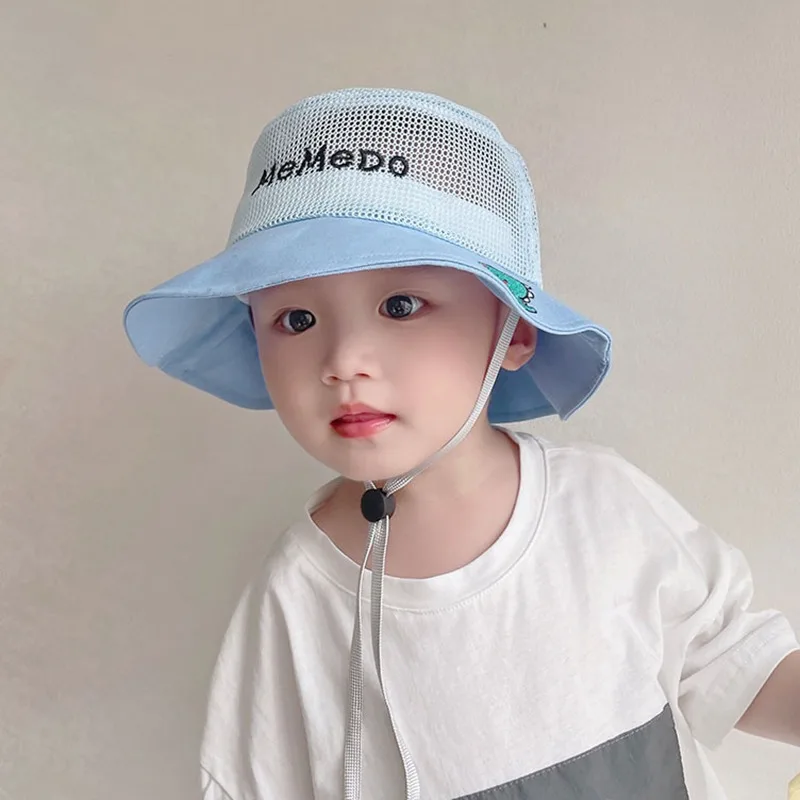 Summer Baby Girl Boy Hat Cartoon Mesh Breathable Boys Cap Baby Bucket Hat Baby Sun Hat Outdoor Toddler Kids Fisherman Hat
Summer Baby Girl Boy Hat Cartoon Mesh Breathable Boys Cap Baby Bucket Hat Baby Sun Hat Outdoor Toddler Kids Fisherman Hat