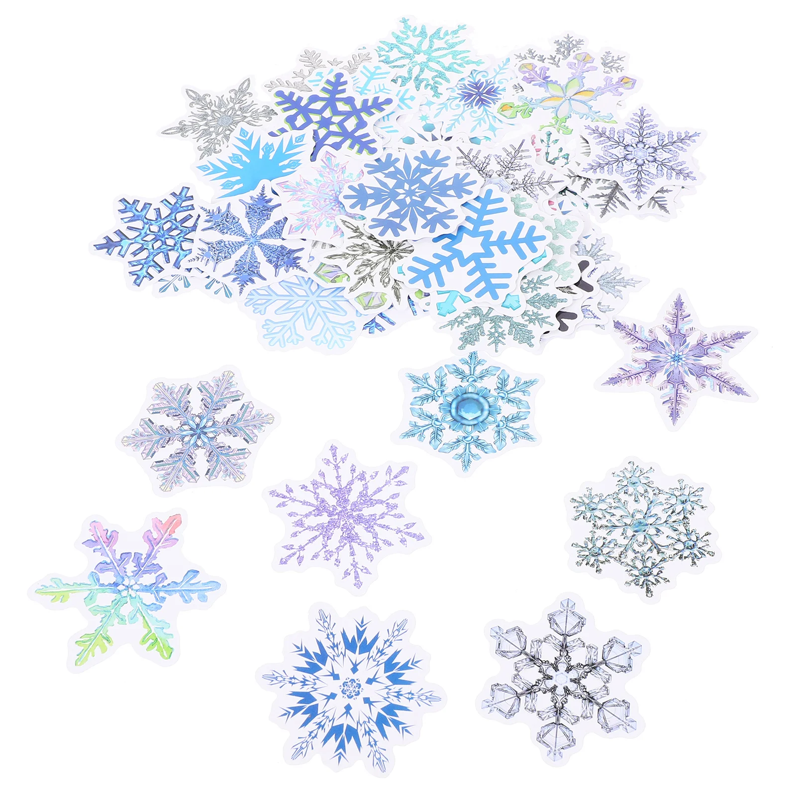 50pcs Christmas Snowflake Stickers Party Window Stickers Home Party Window Decals
50pcs Christmas Snowflake Stickers Party Window Stickers Home Party Window Decals