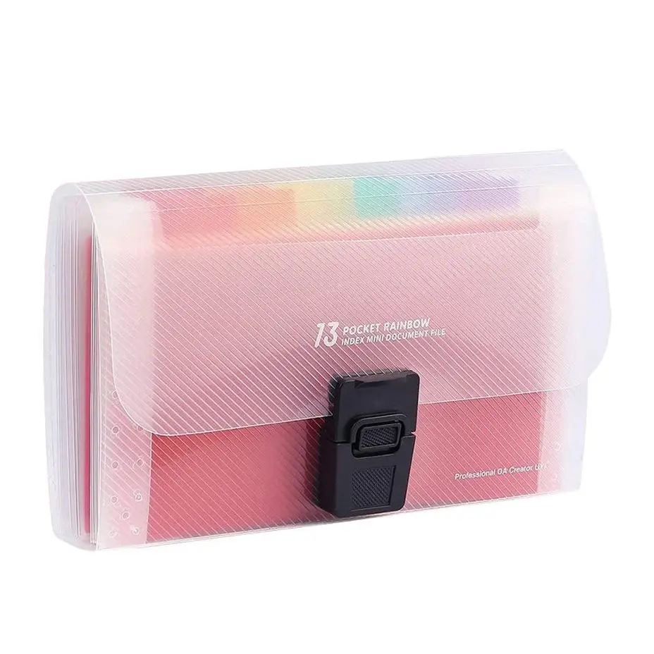 A6 Plastic Portable Rainbow Folder,13 Pockets Expanding File Organiser Handbag with Expandable Accordian Organizer Wallet 
A6 Plastic Portable Rainbow Folder,13 Pockets Expanding File Organiser Handbag with Expandable Accordian Organizer Wallet