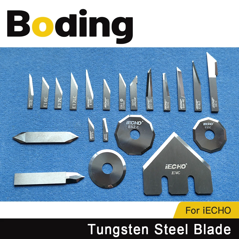 BODING 10Pcs iECHO Vibrating Knife Oscillating Blade Round Blade for CNC Vibrating Cutting Machine E13 E16 E17 E18 E21-E64
BODING 10Pcs iECHO Vibrating Knife Oscillating Blade Round Blade for CNC Vibrating Cutting Machine E13 E16 E17 E18 E21-E64