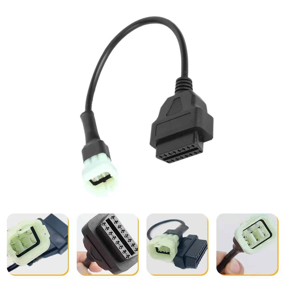 6pin to 16pin Adapter Cable Obd Adapter Cable Motorcycle Obd Adapter Cable Motorcycle Fault Detection Cable
6pin to 16pin Adapter Cable Obd Adapter Cable Motorcycle Obd Adapter Cable Motorcycle Fault Detection Cable