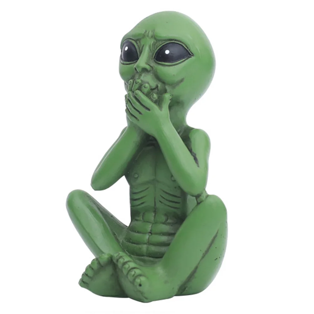 DIY Alien Statue Garden Resin Ornament Figurines Decoration Craft Sculpture Christmas Et
DIY Alien Statue Garden Resin Ornament Figurines Decoration Craft Sculpture Christmas Et
