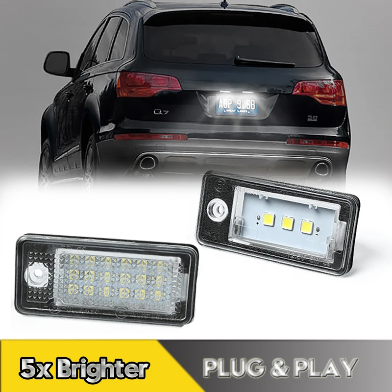 2Pcs Canbus For Audi A3 A4 A5 A6 A8 Q7 S3 S4 RS4 S5 S6 S8 LED License Plate Lights Car Number Plate Lamps White OEM#8E0943021
2Pcs Canbus For Audi A3 A4 A5 A6 A8 Q7 S3 S4 RS4 S5 S6 S8 LED License Plate Lights Car Number Plate Lamps White OEM#8E0943021