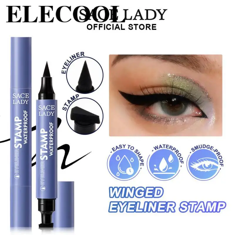 Easy Use Eyeliner Double Head Eyeliner Pen Stamp Eyeliner Pencil Black Liquid Eyeliner Waterproof Eye Liner Pen Beauty Cosmetics
Easy Use Eyeliner Double Head Eyeliner Pen Stamp Eyeliner Pencil Black Liquid Eyeliner Waterproof Eye Liner Pen Beauty Cosmetics