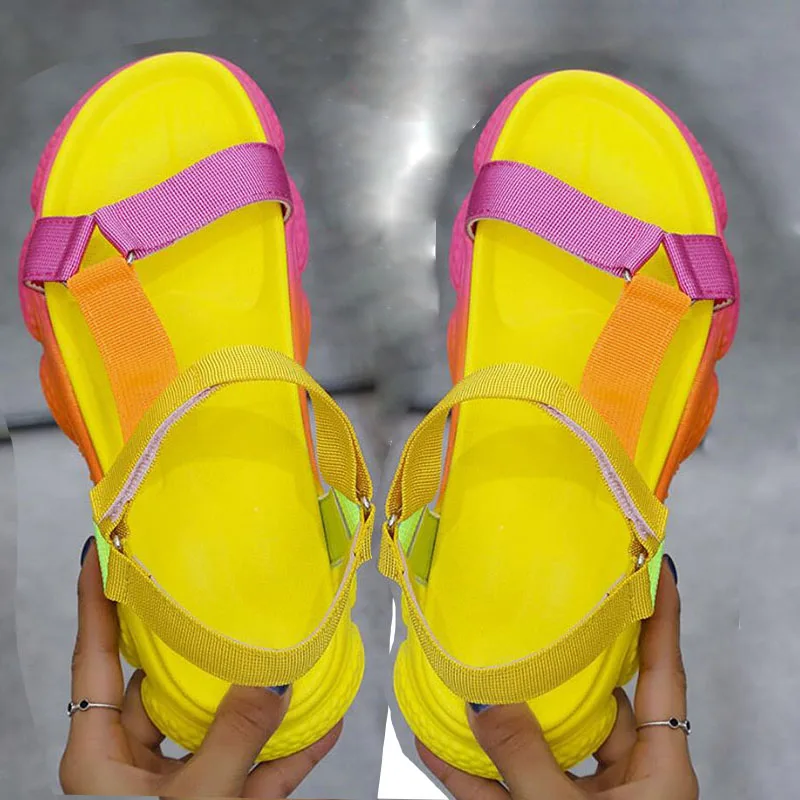 Big Size 43 Summer Hitcolor Casual Platform Sandals For Women Soft Bottom Gladiator Beach Sandals Light Sandalias New 2023
Big Size 43 Summer Hitcolor Casual Platform Sandals For Women Soft Bottom Gladiator Beach Sandals Light Sandalias New 2023