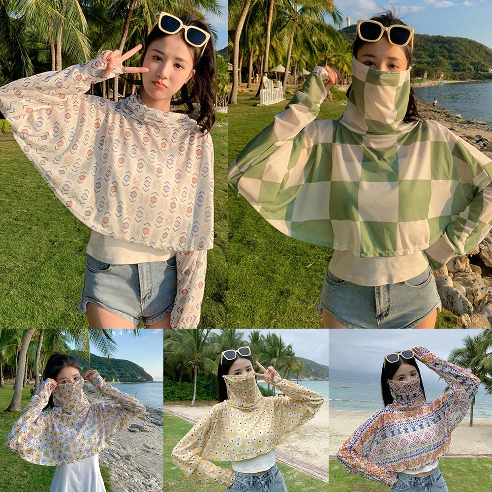 Long Batwing Sleeves Printing Sun Protection Shawl Summer Women Cloak Jacket Outdoor Cycling Sleeve Neck Arm Sleeves Beachwear
Long Batwing Sleeves Printing Sun Protection Shawl Summer Women Cloak Jacket Outdoor Cycling Sleeve Neck Arm Sleeves Beachwear