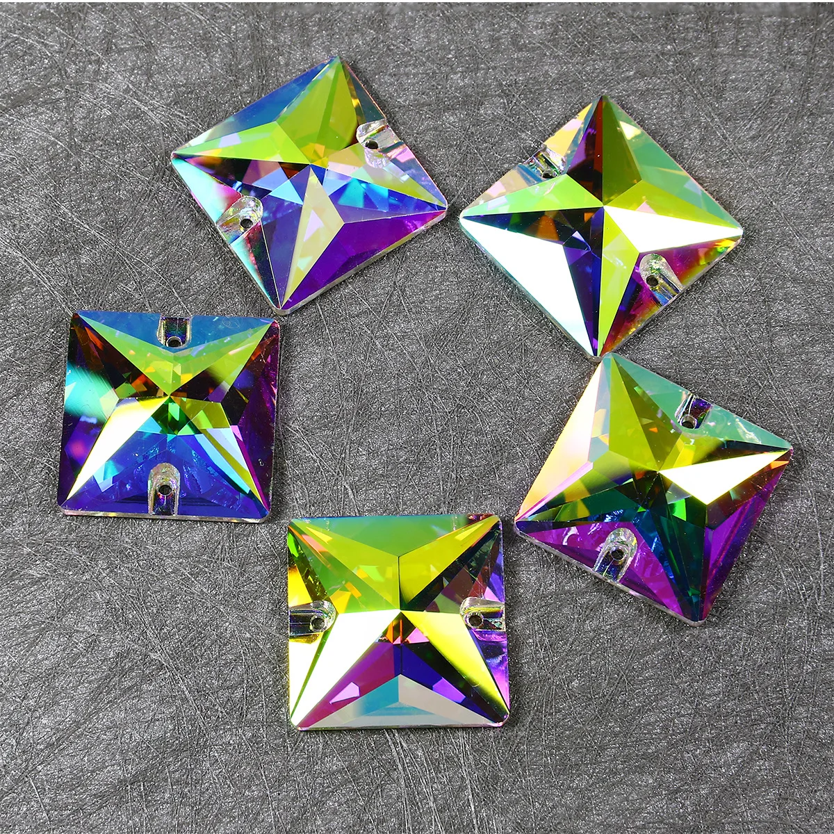 30 Pcs Packing Square Shape AAAAA K9 Glass Sew On Rhinestone Crystals AB Flatback Stones For Clothes Accessories Wedding Dress
30 Pcs Packing Square Shape AAAAA K9 Glass Sew On Rhinestone Crystals AB Flatback Stones For Clothes Accessories Wedding Dress