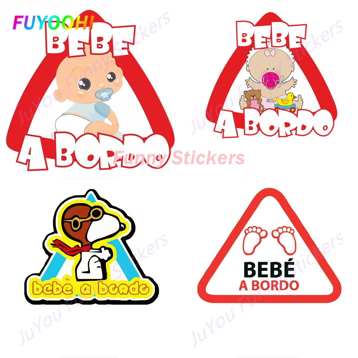 FUYOOHI Funny Stickers Lovely Baby on Board In Spanish Sticker Creative Decals for Car Styling Decorative
FUYOOHI Funny Stickers Lovely Baby on Board In Spanish Sticker Creative Decals for Car Styling Decorative