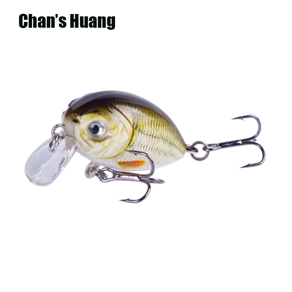 Chan's Huang Mini Crankbait Fishing Lures Floating 4CM 4G Wobblers Hard Plastic Artificial Bait Trout Perch Minnow Bass Tackle
Chan's Huang Mini Crankbait Fishing Lures Floating 4CM 4G Wobblers Hard Plastic Artificial Bait Trout Perch Minnow Bass Tackle