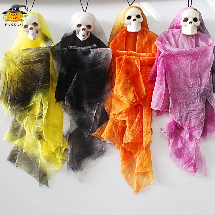 Halloween Hanging Skull Head Ghost Haunted House Escape Horror Props Ornament Halloween Party Decorations for Home Terror Scary
Halloween Hanging Skull Head Ghost Haunted House Escape Horror Props Ornament Halloween Party Decorations for Home Terror Scary