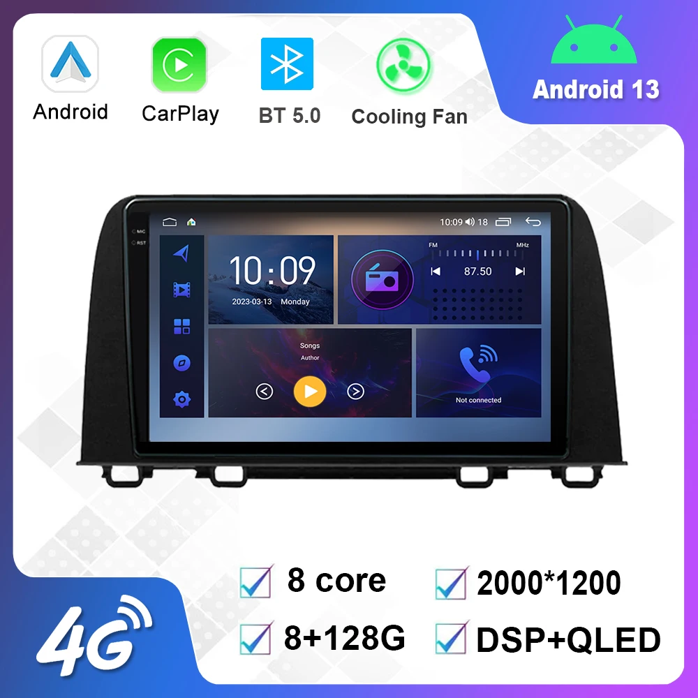 9 Inch Android 12.0 Multimedia Player Auto Radio For Honda CRV CR-V 5 RT RW 2016 - 2018 GPS Carplay 4G WiFi DSP Bluetooth
9 Inch Android 12.0 Multimedia Player Auto Radio For Honda CRV CR-V 5 RT RW 2016 - 2018 GPS Carplay 4G WiFi DSP Bluetooth