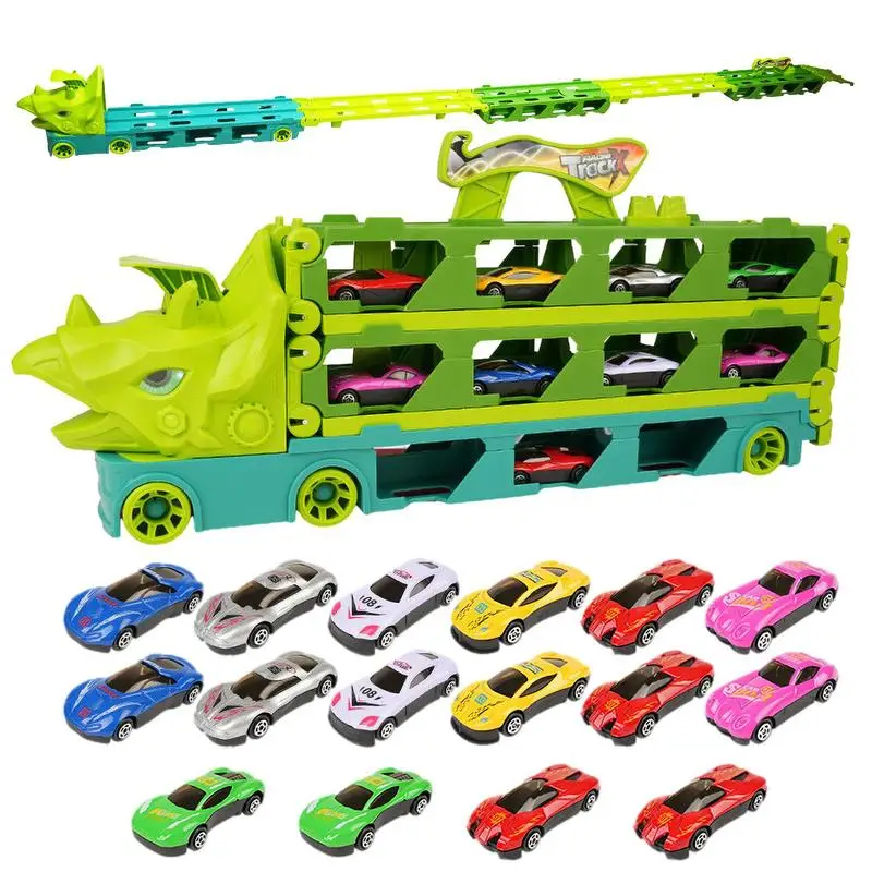 Carrier Transport Trucks Safe Toddler Trucks Toy Solid Toy Trucks With Soft Edges For Children Boys Girls 
Carrier Transport Trucks Safe Toddler Trucks Toy Solid Toy Trucks With Soft Edges For Children Boys Girls