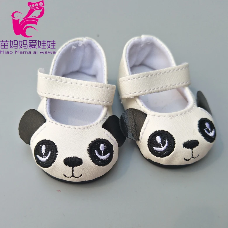 Suitable for 43 Cm Doll Cartoon Panda Single Shoes Fits for 18 Inch Girl Doll Toy Boots Doll Accessories 
Suitable for 43 Cm Doll Cartoon Panda Single Shoes Fits for 18 Inch Girl Doll Toy Boots Doll Accessories