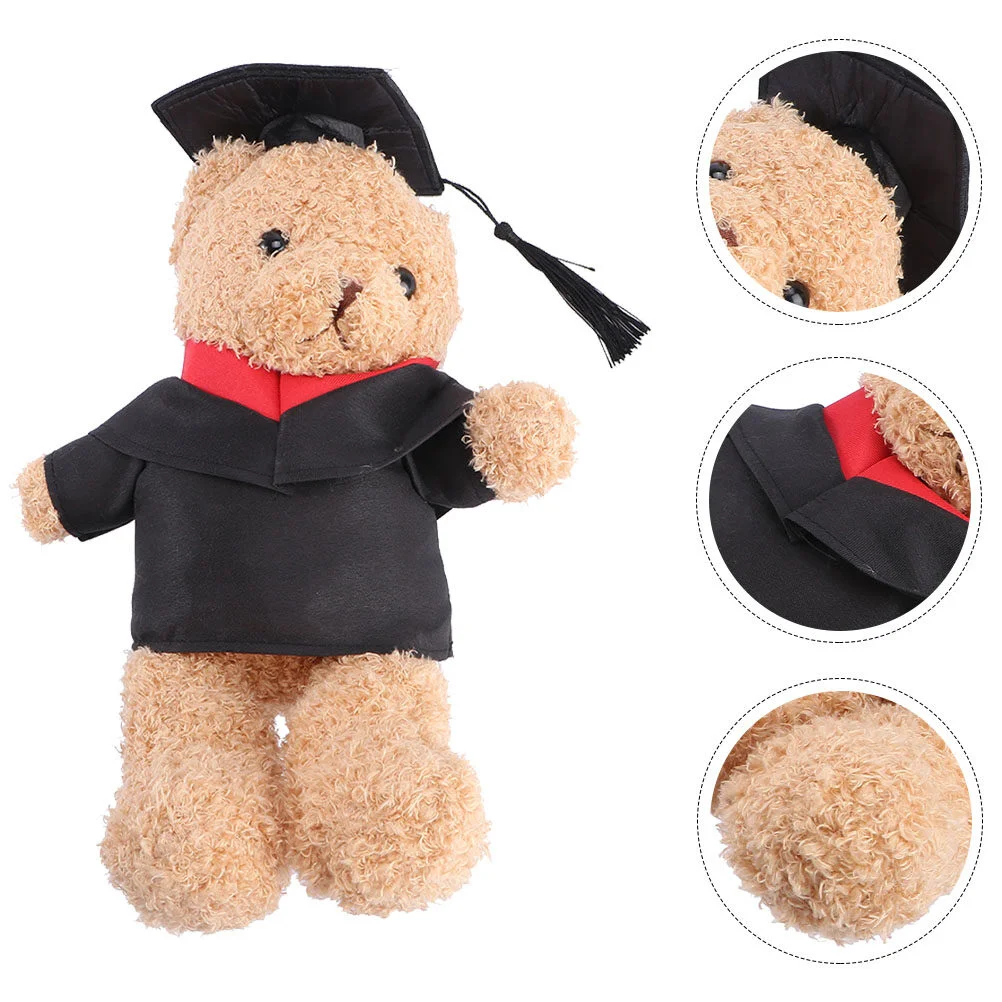 Plush Bear Graduation Cap Gown Gift Soft Toy Stuffed Animal Commemorate
Plush Bear Graduation Cap Gown Gift Soft Toy Stuffed Animal Commemorate