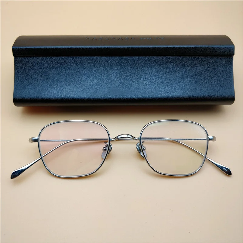 

Японские брендовые титановые квадратные ульсветильник кие очки Gafas GMS-199T ручной работы очки для коррекции миопии мужские оправы для очков п...