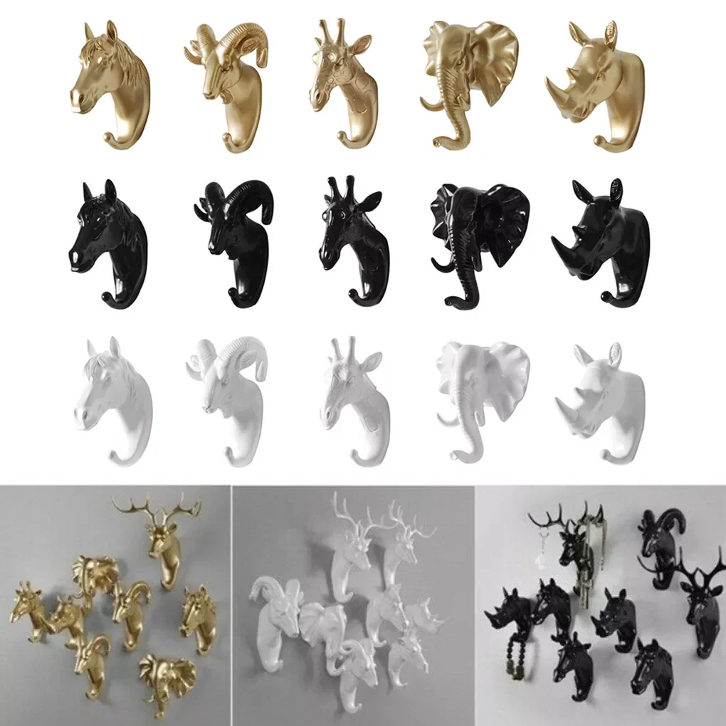 5 Styles Wall Hanging Hook Vintage Deer Head Animal for Hanging Clothes Hat Scarf Key Deer Horns Hanger Rack Wall Decoration
5 Styles Wall Hanging Hook Vintage Deer Head Animal for Hanging Clothes Hat Scarf Key Deer Horns Hanger Rack Wall Decoration
