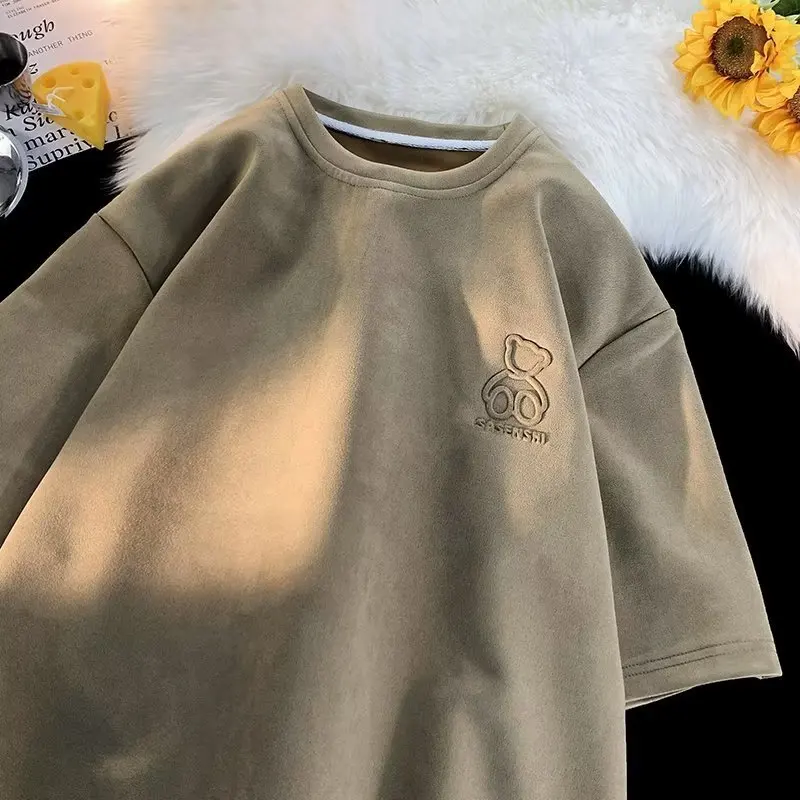 2023 Korean Oversize Men streetwear Shirt Short Sleeved Loose Top Summer Streetwear 150kg Short T-shirt Anime Men Clothing
2023 Korean Oversize Men streetwear Shirt Short Sleeved Loose Top Summer Streetwear 150kg Short T-shirt Anime Men Clothing